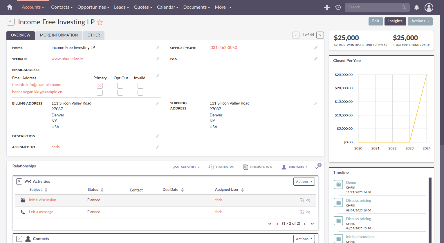 8.8.0 Record View