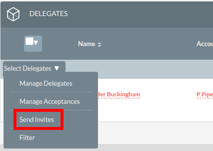 Send Invites 226Send invites