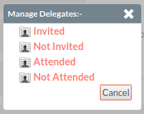 Manage Delegates 231Manage delegates