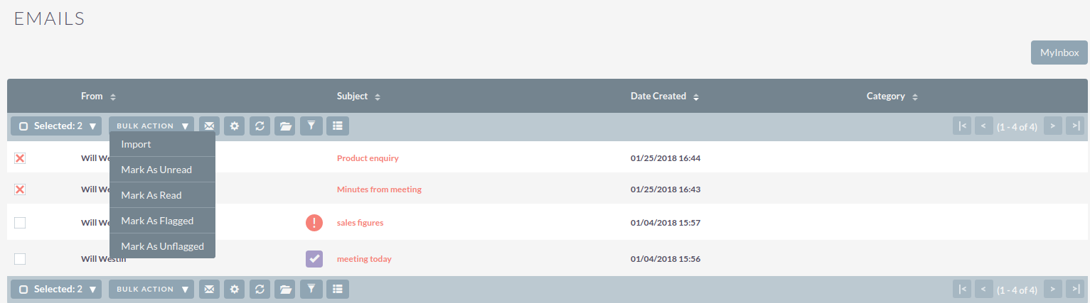Import emails 268aEmailsImport