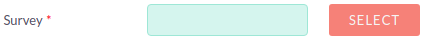 Select survey for campaign CampaignSurveyHeader