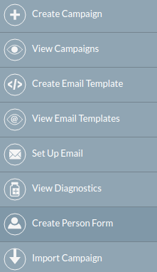 Create Person Form CampaignsSidebarCreateForm
