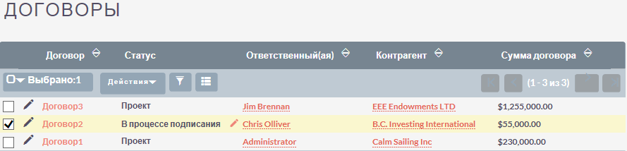 Договоры